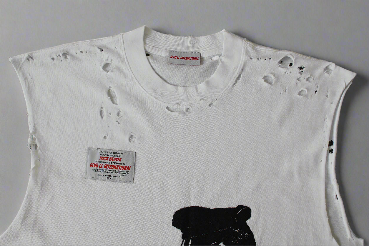 Collection 001: Homme Boys Sleeveless Cut-Off Tee (Distressed Edition)