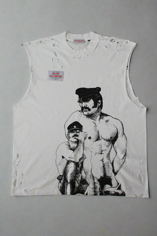 Collection 001: Homme Boys Sleeveless Cut-Off Tee (Distressed Edition)